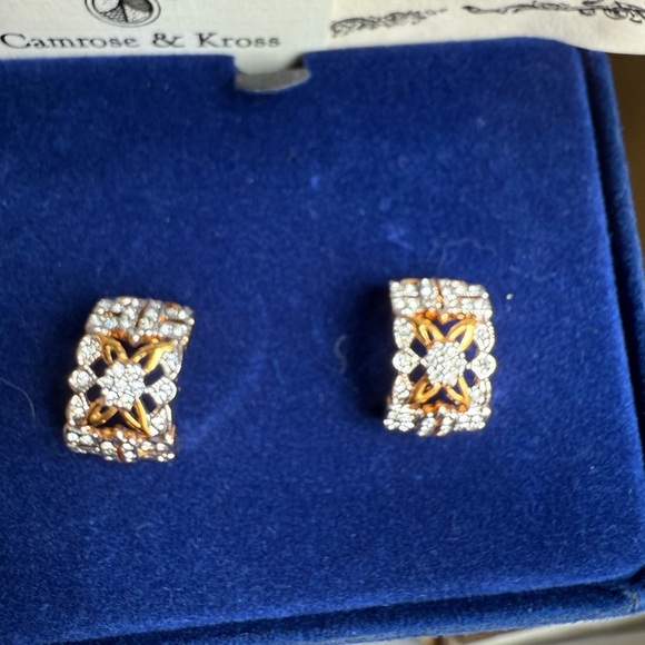 Camrose & Kross Gold and Silver Earrings - Picture 3 of 4